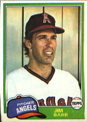 1981 Topps Baseball Cards      717     Jim Barr
